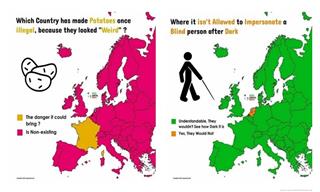 19 Facts About European Countries Shown in Amusing Maps