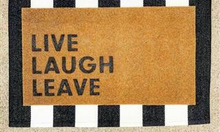 The Funniest Doormats That Made People Laugh Out Loud