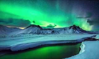 The Magical Aurora Borealis at Night