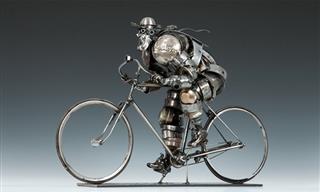 These Scrap Metal Sculptures Are So Creative!