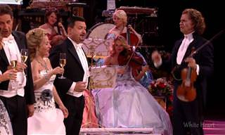 André Rieu Orchestrates an Incredible Duet!
