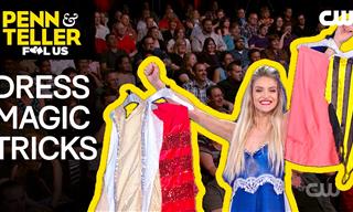 Watch This Costume Magician Amaze Penn & Teller
