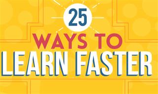 Infographic: 25 Methods for Faster Learning