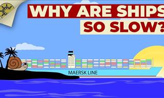 Why Are Ships Much Slower Than Other Vehicles?