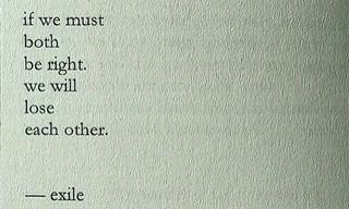 Poetic Words By Nayyirah Waheed