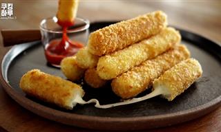 Potato Cheese Fingers – Crispy Outside, Creamy Inside