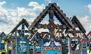 Visit Cimitirul Vesel, the Merry Cemetery in Northern Romania