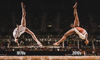 Comparing the World's 2 Best Gymnasts Side by Side