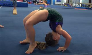 Meet Alana, a Super Cute and Skilled Young Gymnast