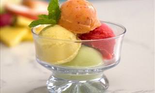 How to Make Delicious Fruit Sorbet