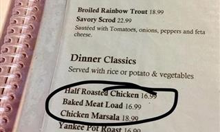 These Restaurant Menu Fails Are So Bad They're Good