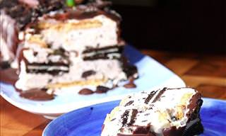 Sink Your Teeth Into This Easy-to-Prepare Oreo Ice Cream Cake