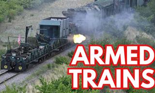 Russia Puts Armored Trains In the Frontlines