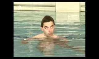 Classic Comedy: Mr. Bean at the Pool!