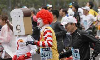 The Weirdest Marathon You'll Ever See!