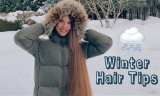 Tips & Tricks to Maintain Healthy Hair In COLD Weather