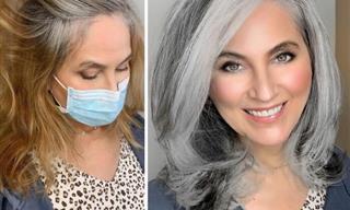 These 15 Women Embraced Their Beautiful Silver Locks