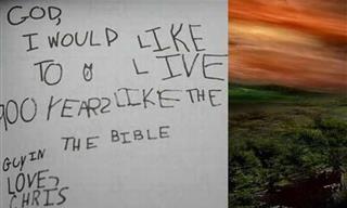 Adorable and Hilarious Kids' Letters to God