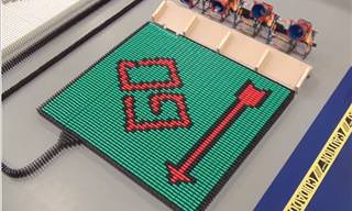 Game On: Watch 250,000 Dominoes Topple