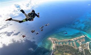 Skydiving Over the Bahamas—What a View!