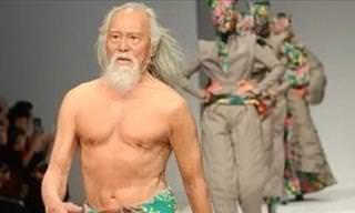 Wang Deshun, 80 Year Old Chinese Model