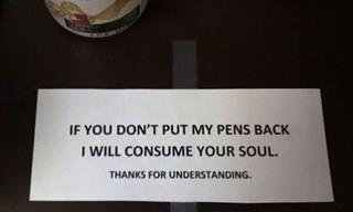 The Funniest Sarcastic Notes You Need to See – 12 Pics