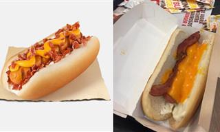 14 Comparison Photos of Foods at Restaurants and Their Ads