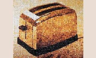 17 Mosaic Masterpieces Made Out of Toast