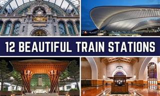 12 Beautiful Train Stations Across the World