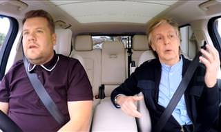 Paul McCartney in Carpool Karaoke