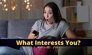 Test: Can We Guess What Interests You?