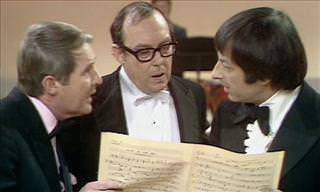 Too Funny! Andre Previn Conducts Eric Morecambe