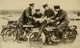 Awesome Military Bikes Which Appeared In World War 1