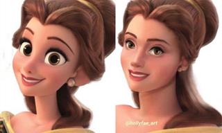 10 Iconic Disney Characters Reimagined in a Lifelike Style