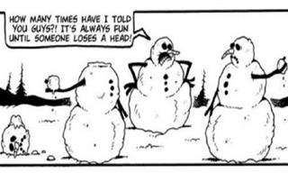 13 FUNNY Comics That Give Snowmen a Whole New Personality