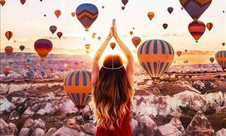 15 Photos of Balloon-Flying Cappadocia