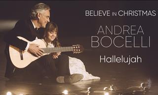 Watch Andrea Bocelli and His Daughter Perform "Hallelujah"