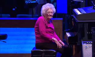 98-Year-Old Gives a Brilliant Live Piano Performance!