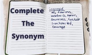QUIZ: Can You Complete the Synonym?