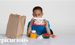 Kids Try 100 Years of School Lunches