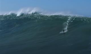 Extreme Sports - Surfing 31-feet Tall Waves