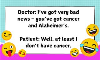 FUNNY: A Doctor Joke a Day Keeps the Gloom Away!