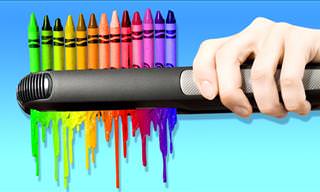 21 Surprisingly Beautiful Things You Can Do With Crayons