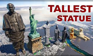 Visual Demonstration Shows the World's Tallest Statues