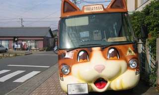 They Have Some Really Whimsical Buses in Japan.