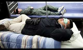 The Sleep Subway Car!