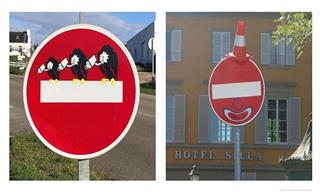 These Road Signs Prove Art Can Be Found Anywhere