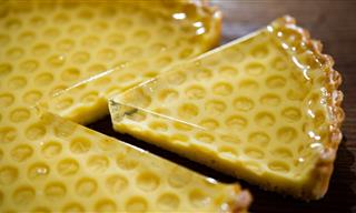 Recipe: Honeycomb Honey & Lemon Jelly Tart