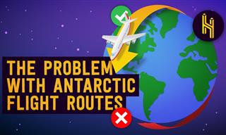 Why Do Planes Fly Over the North Pole But Not Antarctica?