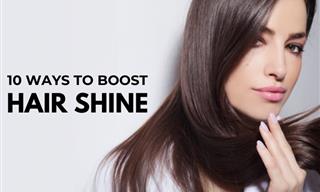 10 Effective Ways to Boost Hair Shine